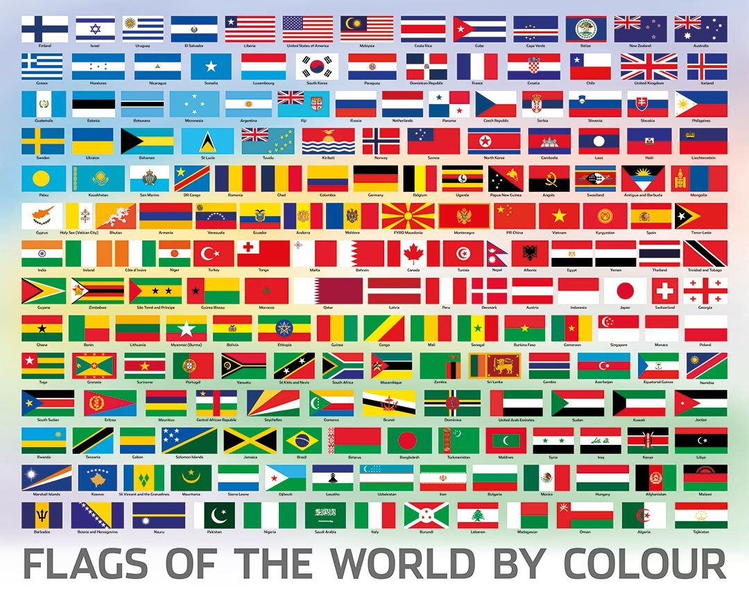 Buy Hinkler Flags of the World Jigsaw Puzzle 500pc