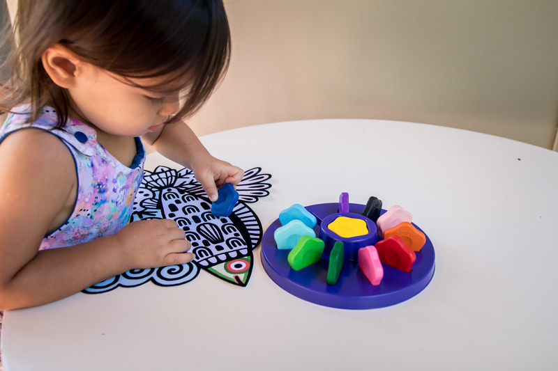 Buy Djeco Toddler Flower Crayons (12 pack)