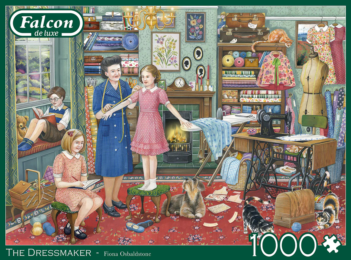 Jumbo The Dressmaker Puzzle 1000pc