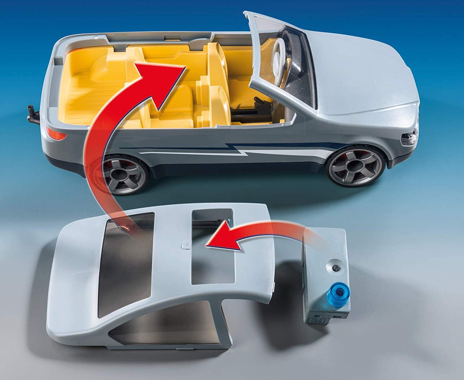 playmobil undercover police car