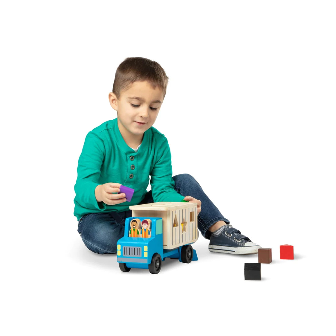 Melissa & shop doug garbage truck