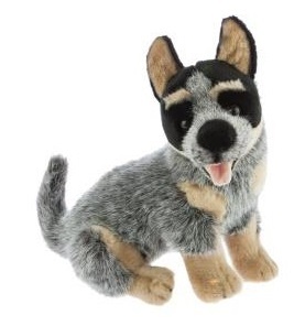 red heeler plush toy