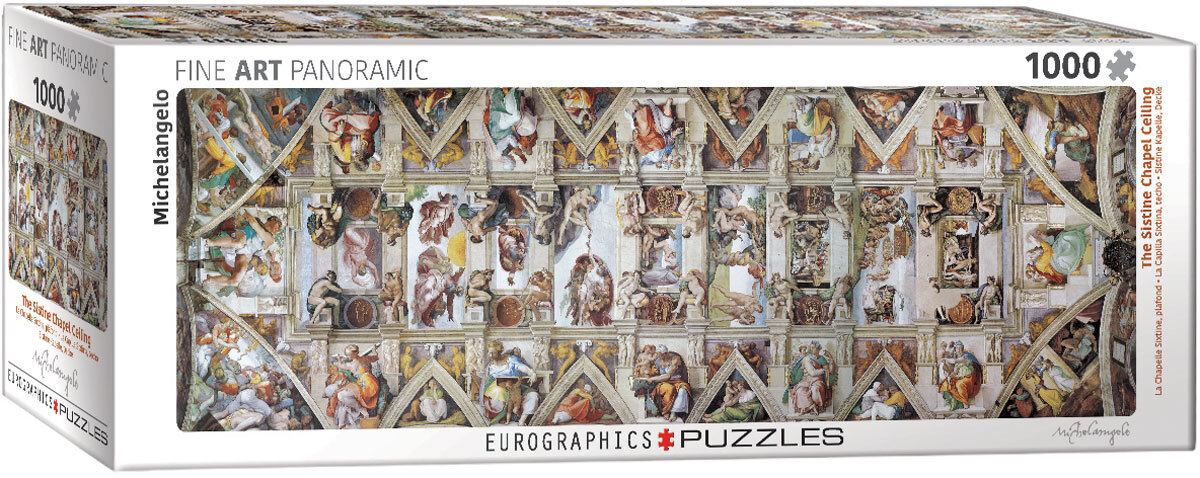 Buy Eurographics Sistine Chapel Ceiling Puzzle 1000pc