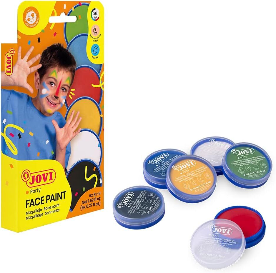 Buy Jovi Face Paint 6x8ml Classic