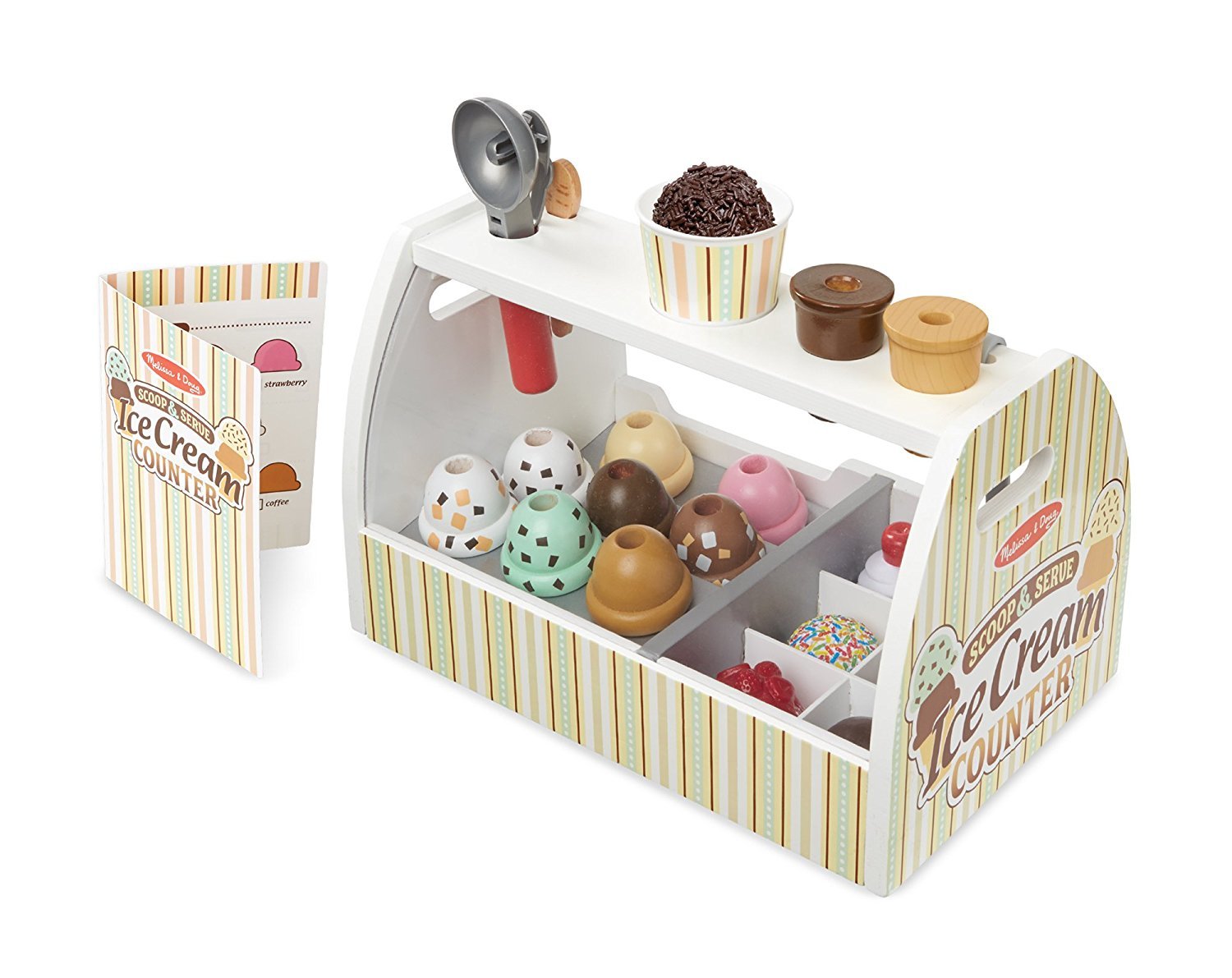 Melissa & Doug Scoop & Serve Ice Cream Counter