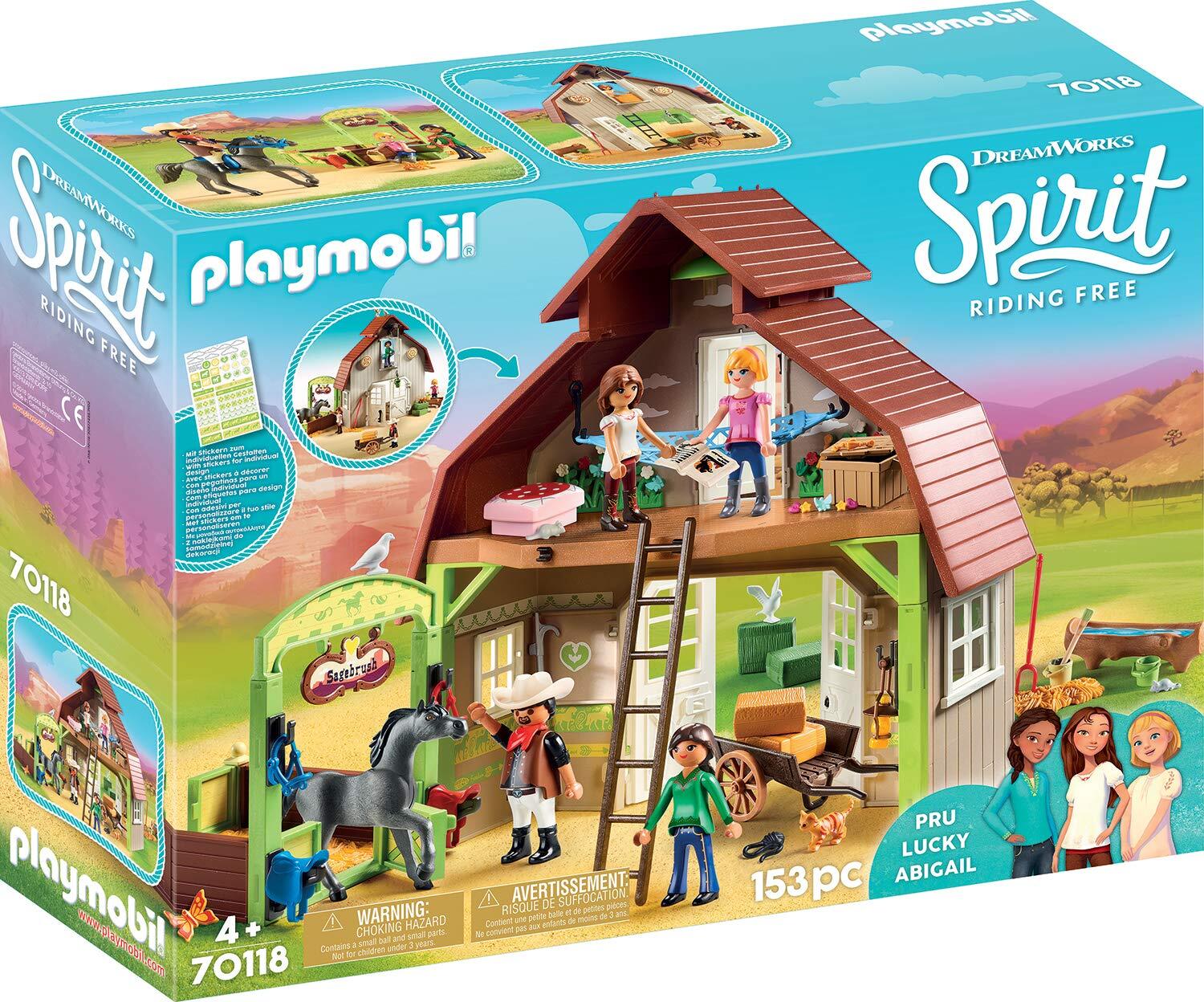 playmobil luckys happy home