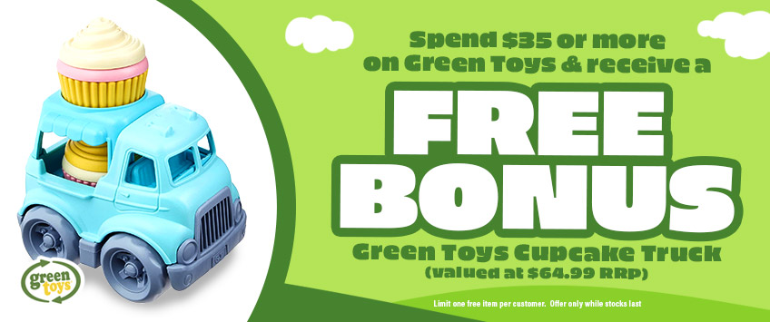 Green Toys Cupcake Truck Bonus