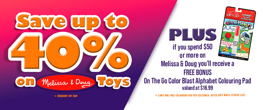 Melissa & Doug October 2025 Sale