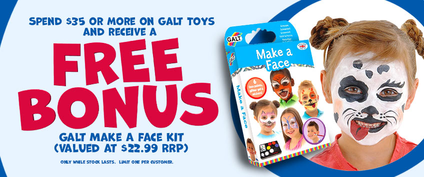 Free Galt  Make A Face Kit