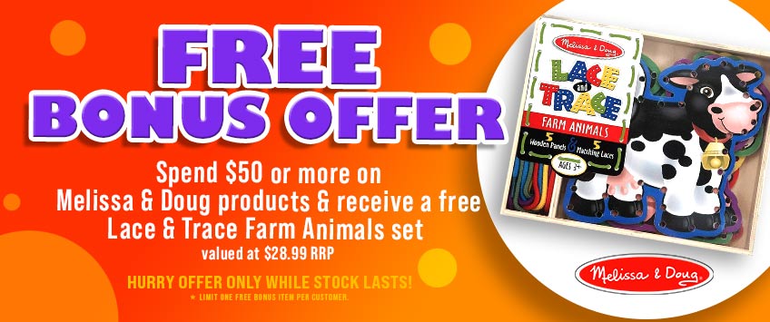 Melissa & Doug Lace & Trace Free Bonus