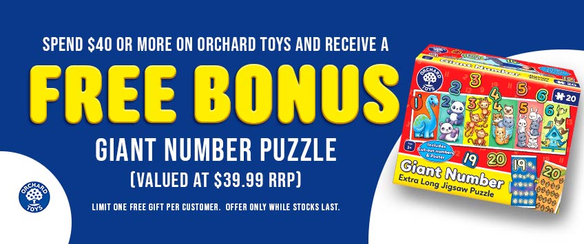 Orchard Toys Number Puzzle Giveaway
