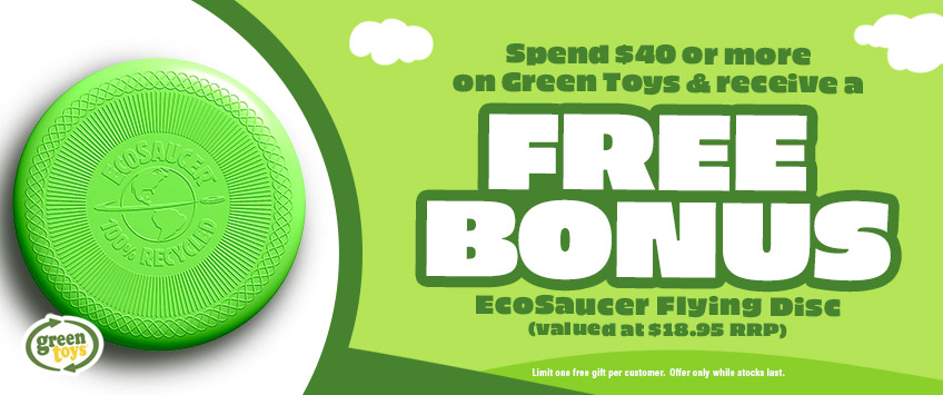 Green Toys Eco Saucer Free Bonus