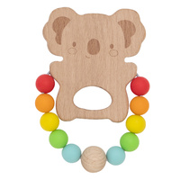 Tiger Tribe - Wooden Silicone Teether - Koala