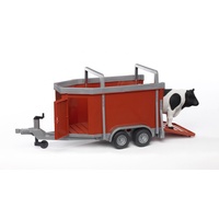 Bruder - Cattle Trailer with Cow 02029