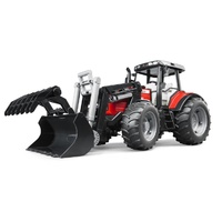 Bruder - Massey Ferguson Tractor with Frontloader 02042