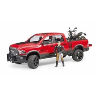 Bruder - RAM 2500 Power Wagon with Ducati Desert Sled 02502