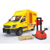 Bruder - MB Sprinter DHL with Hand Pallet 02534