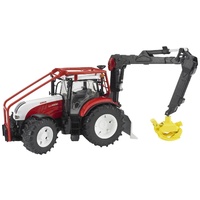 Bruder - Steyr CVT 6230 Forestry Tractor 03092