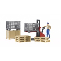 Bruder - Logistics Set with Figure 62200