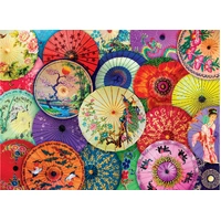 Eurographics - Asian Oil Paper Umbrellas Puzzle 1000pc