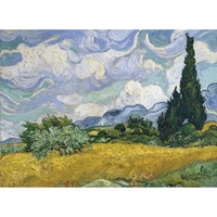 Eurographics - Van Gogh Wheat Field with Cypresses Puzzle 1000pce