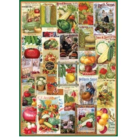 Eurographics - Vegetable Seed Catalogue Covers Puzzle 1000pc