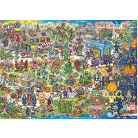 Gibsons - Jokesaws Barmy Britain Puzzle 1000pc