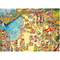 Gibsons - Jokesaws Seaside Shenanigans Puzzle 1000pc (DAMAGED BOX)