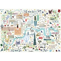 Gibsons - Map Of London Puzzle 1000pc
