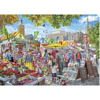 Gibsons - Market Day Norwich Puzzle 1000pc