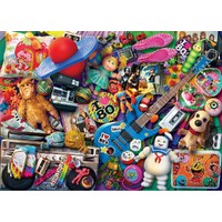 Gibsons - We Love The 80's Puzzle 1000pc (DAMAGED BOX)