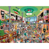 Heye - Record Store Puzzle 1500pc (DAMAGED BOX)