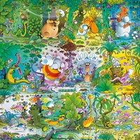 Heye - Mordillo, Wildlife Puzzle 1000pc