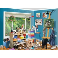 Cobble Hill - Studio Pups Puzzle 1000pc