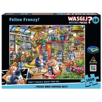 Holdson - WASGIJ? Mystery 28 Feline Frenzy! Puzzle 1000pc