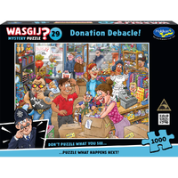 Holdson - WASGIJ? Mystery 29 Donation Debacle Puzzle 1000pc (DAMAGED BOX)