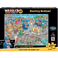 Holdson - WASGIJ? Original 47 Boating Bedlam Puzzle 1000pc
