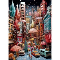 Heye - Paper-Like, Street Canyon Puzzle 1000pc