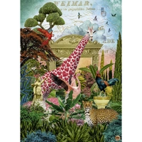 Heye - Fauna Fantasies, Giraffolove Puzzle 1000pc