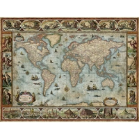 Heye - Map Art, Willem Blaeu World 1500pc