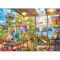 Holdson - Room with a View - Artists Room Puzzle 1000pc