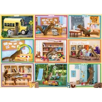 Cobble Hill - Squirrels at School Puzzle 1000pc
