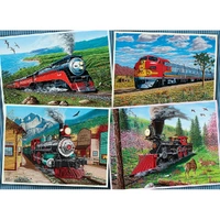 Cobble Hill - Historic Locomotives Puzzle 1000pc