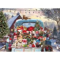 Cobble Hill - Country Truck in Winter Puzzle 500pc