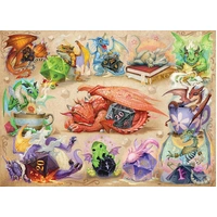 Cobble Hill - D20 Dragons Puzzle 500pc