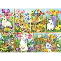 Cobble Hill - Tulip Time Puzzle 500pc