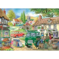 Holdson - Country Charm, Roll out the Barrel Puzzle 1000pc