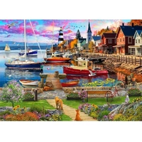 Holdson - Seas the Day, Boat Harbour Puzzle 1000pc
