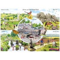 Gibsons - Dartmoor & Exmoor Puzzle 1000pc