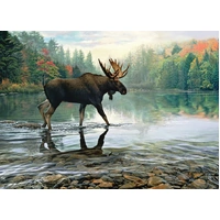 Cobble Hill - Moose Crossing Puzzle 1000pc